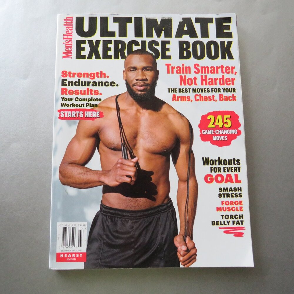 Men’s Health Ultimate Exercise Book Hearst Specials Magazine 2025
